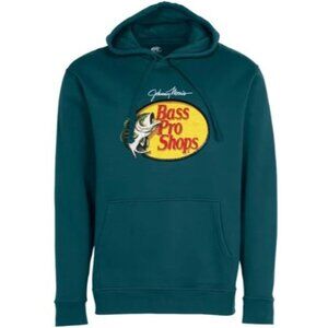 Bass Pro Shop LOGO  Size 3XL Men’s Pullover Hoodie Long Sleeve NWOTPond Green